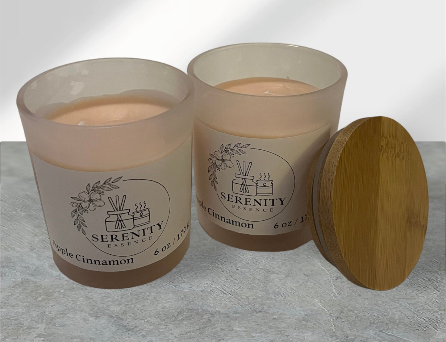 Double Apple Cinnamon Medium Candle Pack